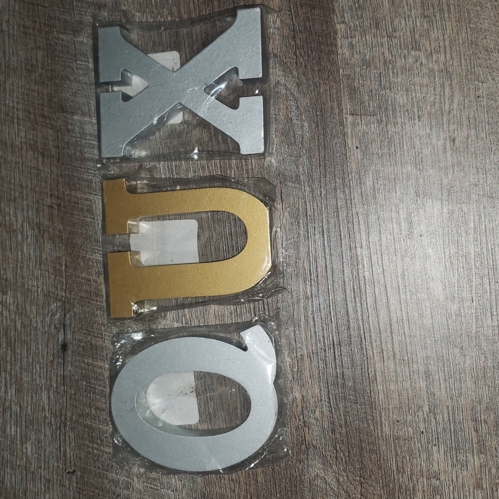 Wooden Letters
